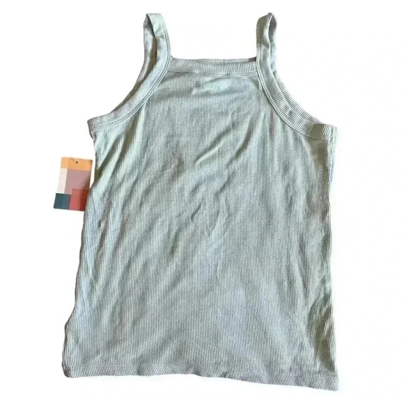 NWT Girls The Commons Stitchfix The Square Halter Tank Top Green Size Large - Picture 2 of 4
